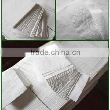 100% Virgin Wood Pulp Bag White Paper Napkin