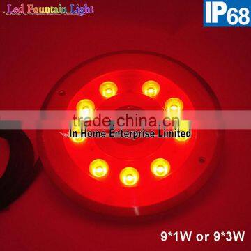 9W IP68 Underwater Light DMX RGB Outdoor Led Fountain Lights photo-6