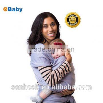 Hot selling Baby Wrap Sling Carrier - Original grey Cotton Quality Material