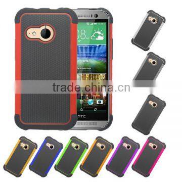 Hybrid Shock Proof Silicone Mobile Phone Case For HTC ONE MINI2 M8 MINI