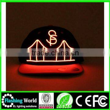 Clients First Reputation First Convenience Goods Baseball Caps With Led Lights