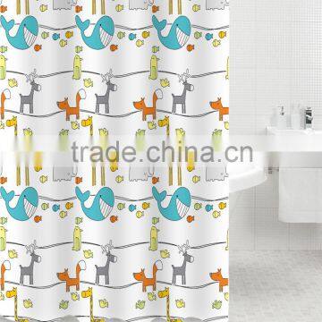 Hot sale fashion promotion bathroom Shower curtain