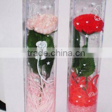 clear foldable pvc flower box