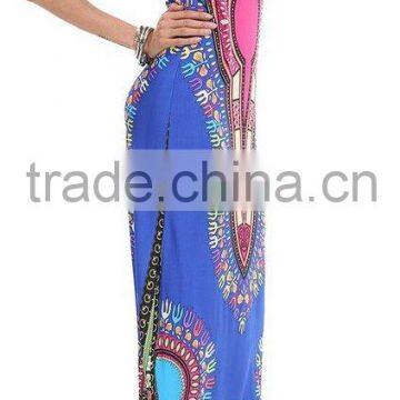Oem Service China Supplier Ladies Dress/fashion Design Women Dashiki Dress/africa Printed Long Dress Quality Choice photo-5