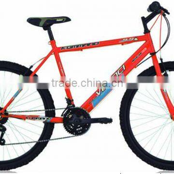 26" 21 speed steel frame material new design MTB/mountain bike/bicycle