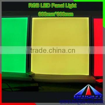 Silvery Frame 36W RGB LED Light Panel,60X60CM SMD5050 24V RGB LED Light Panel photo-3