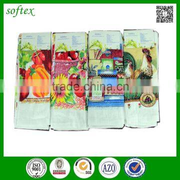 China supply 100% cotton personalized cotton velour printed kitchen towels                        
                                                                                Supplier's Choice