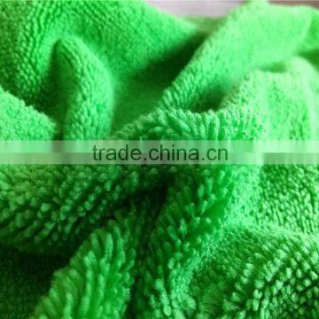 China Supply the High-low Hair Weaving Technique Microfibre Cloths 320gsm photo-3