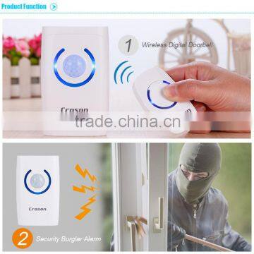 Wireless Digital Doorbell Home Security Alarm System photo-4