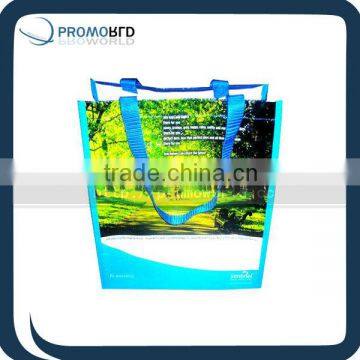 Laminated PP woven shopping bag 2014 promotional shopping bag Gift shop bag