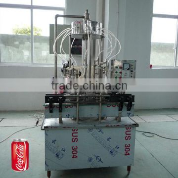 Automatic Carbonated Drink Can Filling Machine