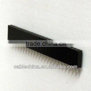 single row straight 24pin female header connector 2.54mm