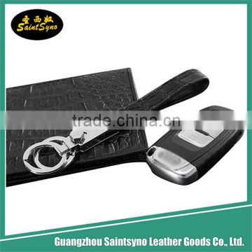 Custom made fashion brand leather craft key chain cheap wholesale autocycle key chains