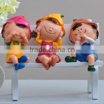 new resin Outseam doll Fashionable household handicraft