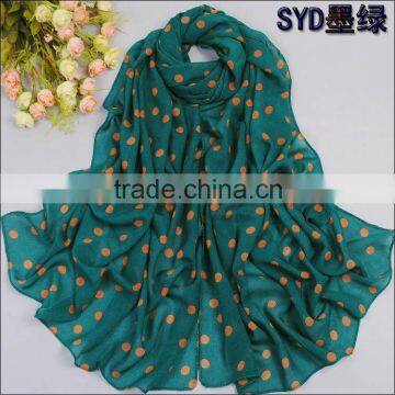 CL065 big size chiffon print long scarf,new style muslim scarf