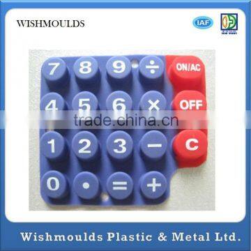 Manufacture High quality sillicone computer button molded product in DongGuan