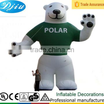 DJ-GG-106 Polar Bear 30 ft advertising inflatable decorations outdoor