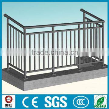 outdoor galvanized steel metal balustrade