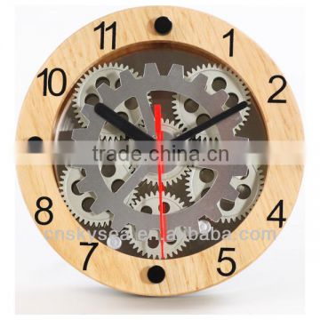 Moving Gear Table/Wall Clock