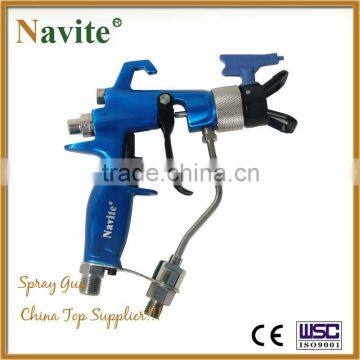 Air assisted airless spray gun