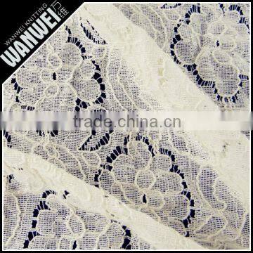 6 Discount Hot Sales High Quality Heavy Fabric Big Lace Design Multi Color White and Pink Guipure Long Dress Lace 7038 photo-6