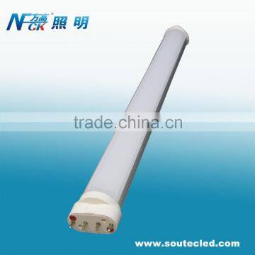 18w 2g11 led tube, factory price 2g11 pll led tube