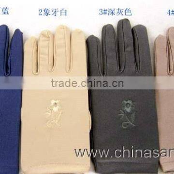 long stretch spandex Gloves Wedding bridal glove