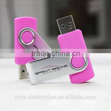 Low Price Cheapest Custom Logo Printing Colorful 4GB, 8GB, 16GB Rotary Style Usb Flash Pendrive photo-4