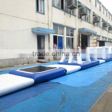 commercial grade inflatable water obstacle course, inflatable floating water park