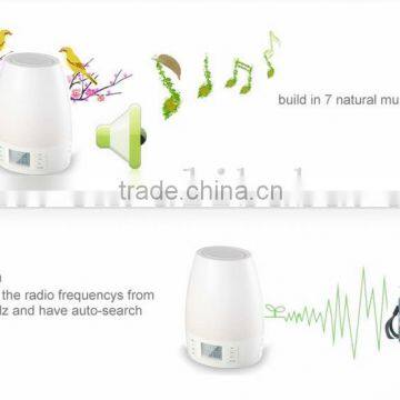 Led New Arrivel 6w Buletooth Wake up Led Night Lamp Light Music Led Night Lights