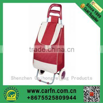 Hot sale vegetable trolley bag for the aged,household vegetable trolley bag