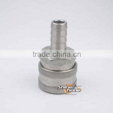 304 Stainless Steel Quick Disconnect Female-1/2" Barbed Homebrew Beer Keg
