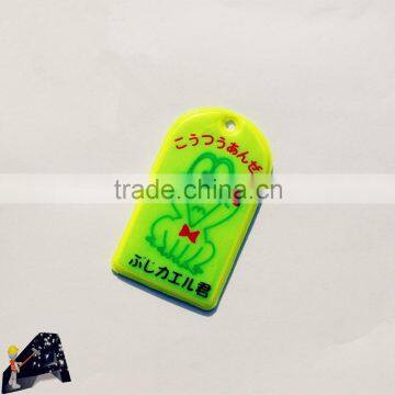Plastic warning tag