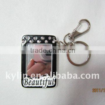 Acrylic mirror keychain