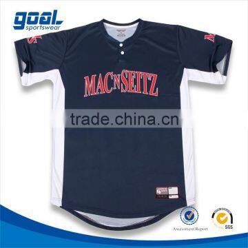 Wholesale Dri fit blank softball jerseys baseball tee shirts