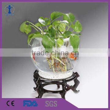 Wholesale Cheap Good Quality Large Glass Fish Bowl, Round Glass Fish Bowl Fish Shaped photo-2