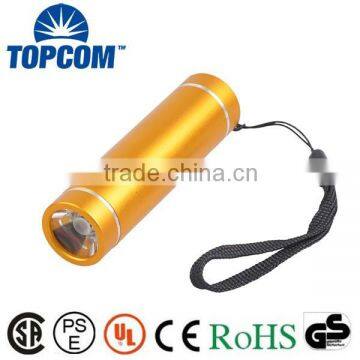 Playful Purse Torch Flashlight 100 Lumens Glossy Flashlight in LED Aluminium+ Assorted Color Lamp