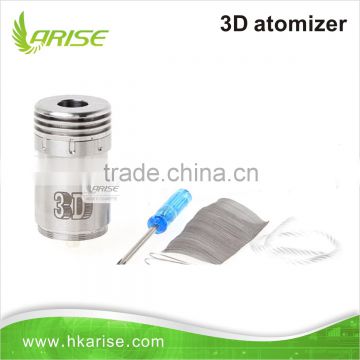 3d atomizers with high quality rba 3d atomizer clone top selling 3d dripper atomizer