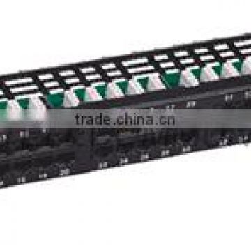 24 ports Cat6 2x12 fiber optic patch panel