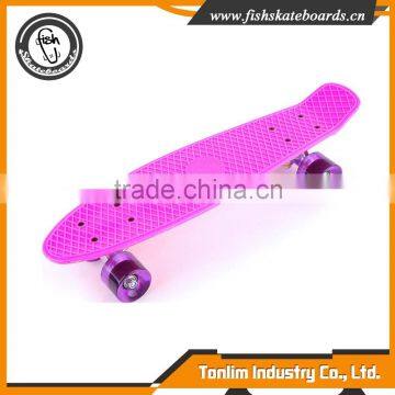 High Strength Plastic Molded 100% new pp skateboard