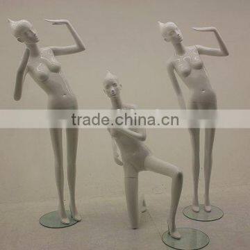 display glossy female mannequins