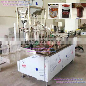 automatic honey filling capping machine