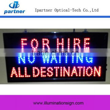 2014 New Window Used Programmable Led Sign