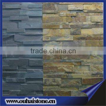 Natural decorative slate stone wall cladding