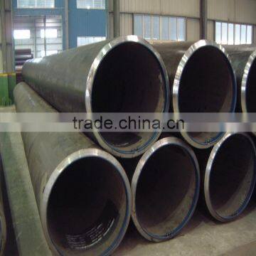 API Standard Black Paint Plain Ends Welded Steel Pipe
