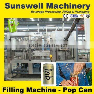 PET Liquid Can Filling Machine