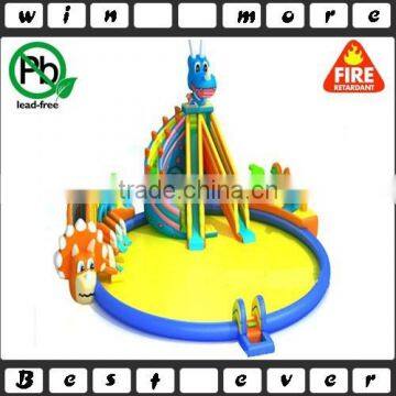 used water park slides with swimming pool kids playground water park equipment prices for sale