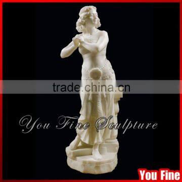 Garden Marble Figure Lady Statue For Sale