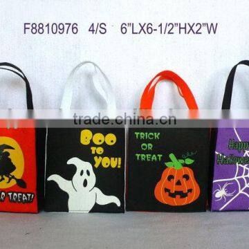 custom printed felt Halloween bag