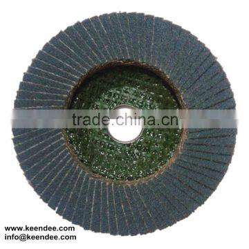 Metal polishing abrasive ZA flap discs in 40 60 80 120 grit